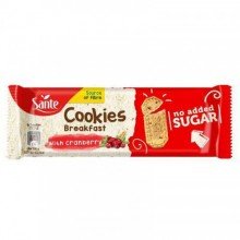 Sante cookies breakfast hozzáadott cukor nélkül áfonya 50g