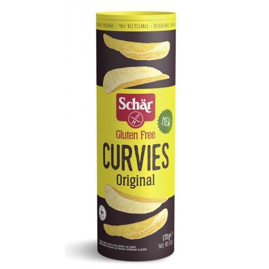 Schar curvies chips original 170g