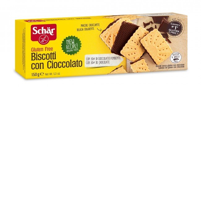 Schar gluténmentes biscotti csokis keksz 150g