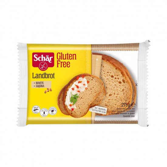 Schar gluténmentes landbrot szeletelt kenyér 275g