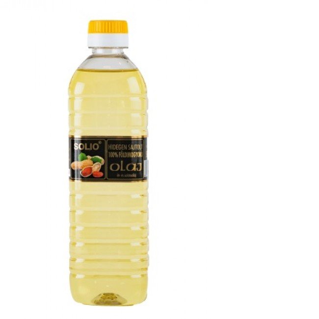 Solio hidegen sajtolt földimogyoró olaj 500ml