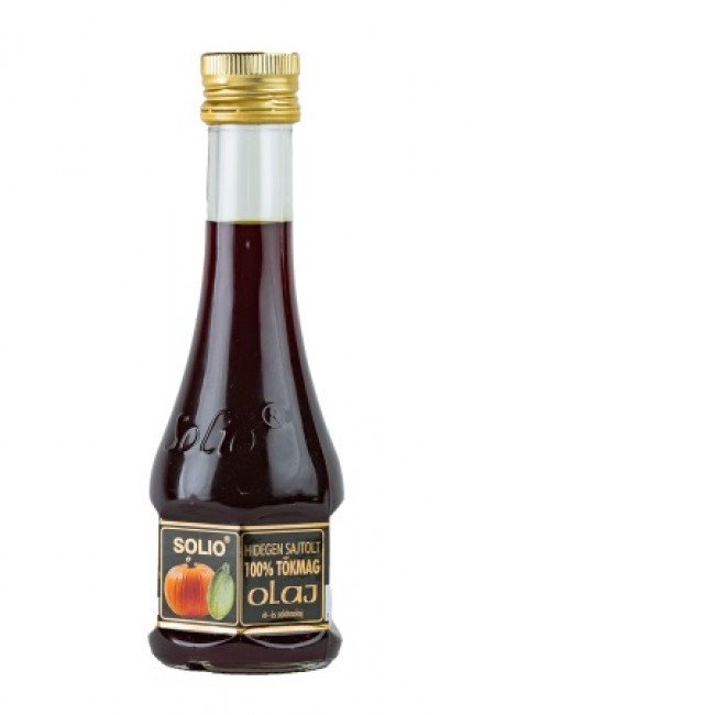 Solio hidegen sajtolt tökmag olaj 200ml