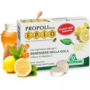 Specchiasol Cukormentes Propolisz szopogatós tabletta mézes-citromos íz 20db