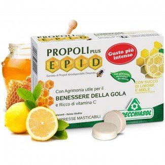 Specchiasol Cukormentes Propolisz szopogatós tabletta mézes-citromos íz 20db