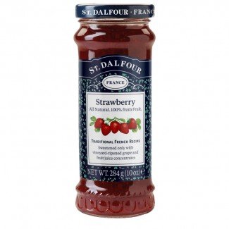 St.Dalfour lekvár eper 284g 