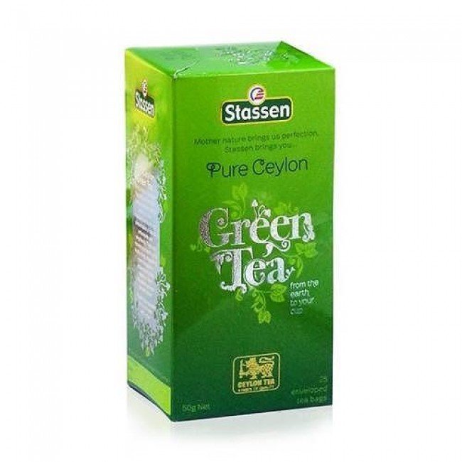 Stassen BIO zöld tea 50x2g 100g
