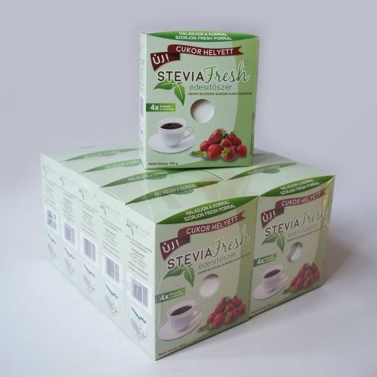 Stevia fresh szórópor 200g
