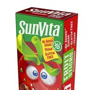 Sunvita gyümölcsszelet eper 5x20g