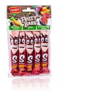 Sunvita gyümölcsszelet epres 5X15g