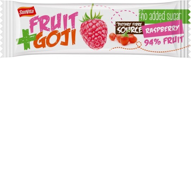 Sunvita gyümölcsszelet málna-goji 30g