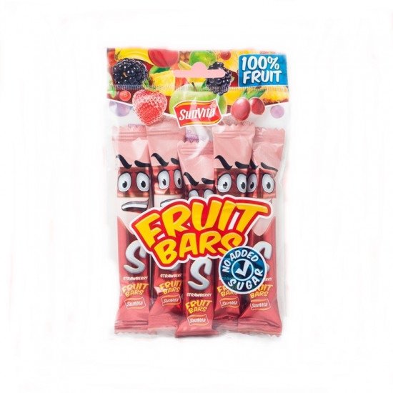 Sunvita gyümölcsszelet mini eper 5x10g