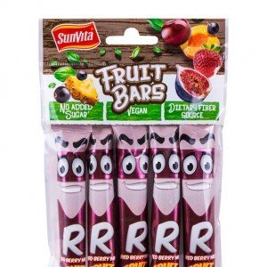 Sunvita gyümölcsszelet piros bogyós 5X15g