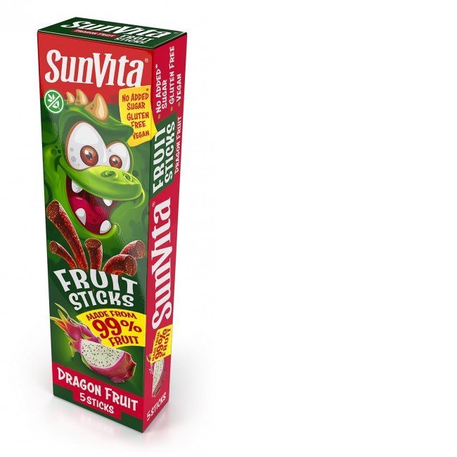 Sunvita gyümölcsszelet sárkánygyümölcs 5x20g