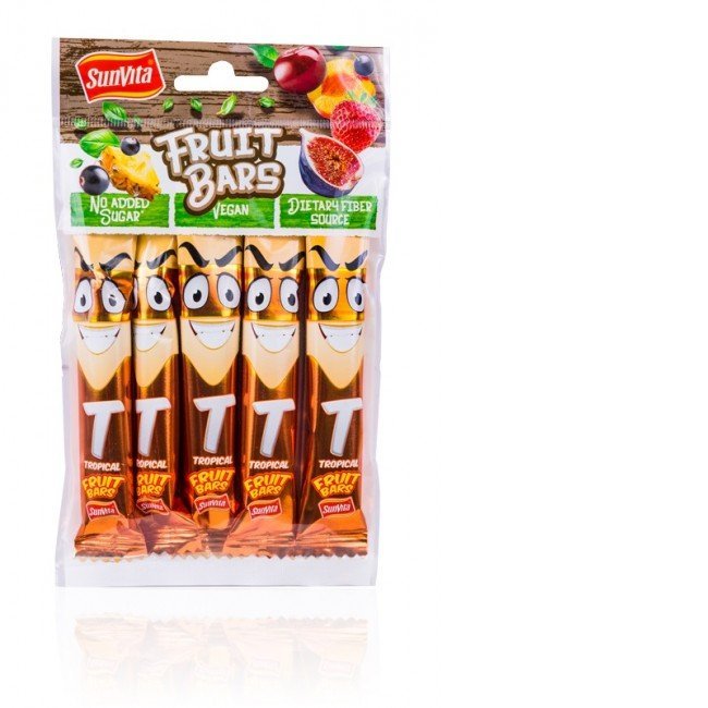 Sunvita gyümölcsszelet trópusi 5X15g Sunvita gyümölcsszelet trópusi 5X15g