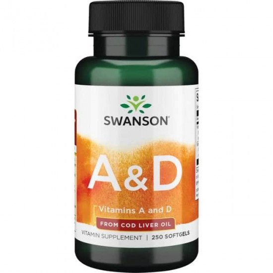 Swanson a és d vitamin kapszula 250db