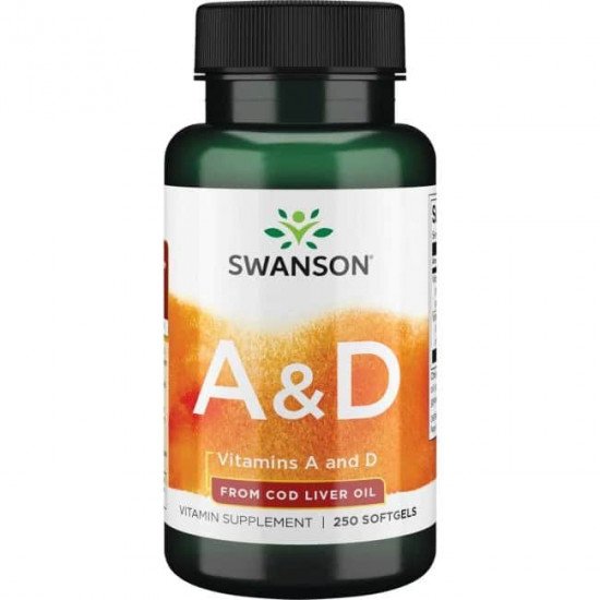 Swanson a és d vitamin kapszula 250db Swanson a és d vitamin kapszula 250db