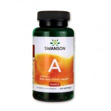 Swanson a-vitamin 10000 ne lágyzselatin kapszula 250db
