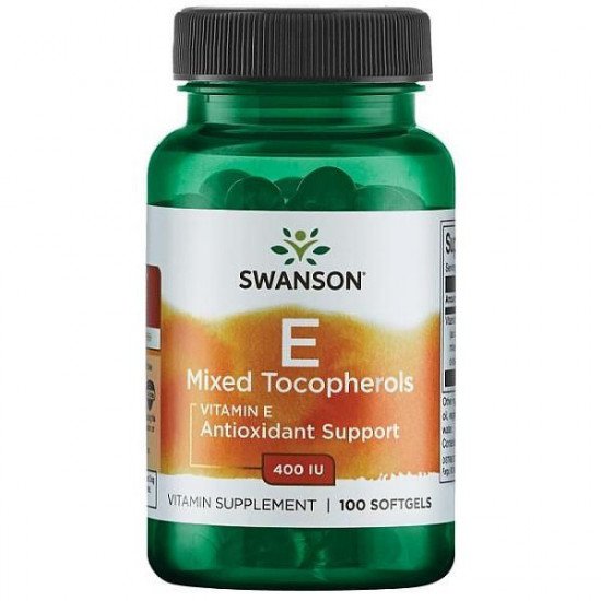 Swanson e-vitamin mix 400 iu kapszula 100db