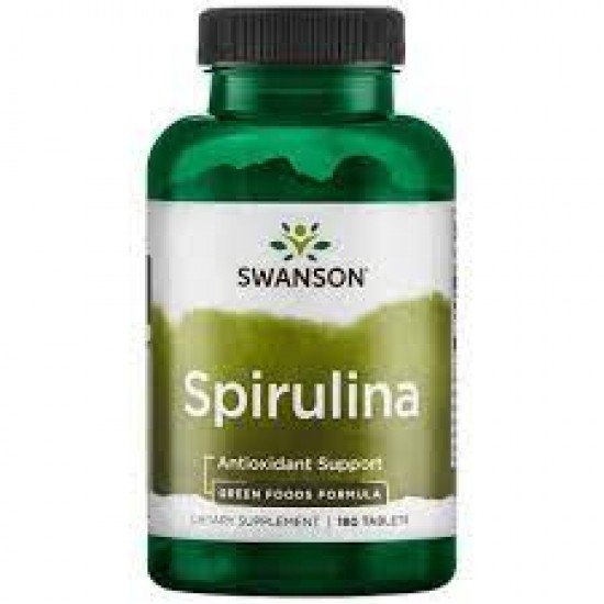 Swanson spirulina tabletta 180db