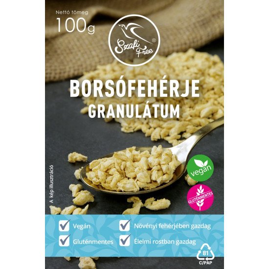 Szafi Free Borsófehérje granulátum gluténmentes 100g