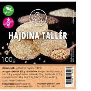 Szafi free hajdinatallér 100g