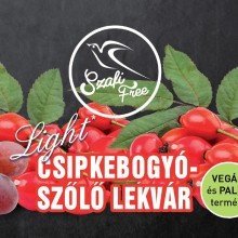 Szafi free lekvár csipkebogyó-szőlő 350g