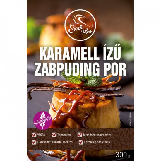 Szafi free zabpuding por karamell 300g