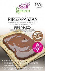 Szafi reform ripsz/pászka szénhidrát csökkentett 2x90g Szafi reform ripsz/pászka szénhidrát csökkentett 2x90g