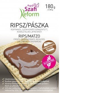 Szafi reform ripsz/pászka szénhidrát csökkentett 2x90g