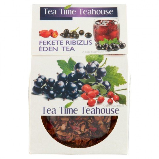 Tea time fekete ribizlis éden tea 100g