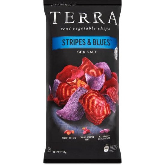 Terra zöldség chips kékburgonya 110g