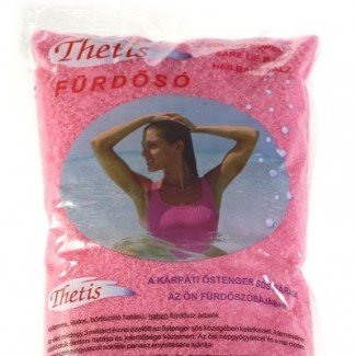 Thetis fürdősó tasakos rózsaszín 1000g 