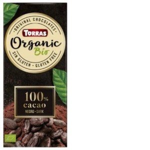 Torras bio étcsokoládé 100% kakaótartalom 100g