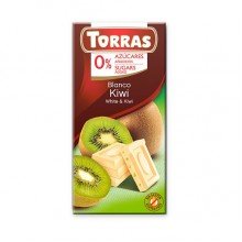 Torras fehércsokoládé kiwi 75g