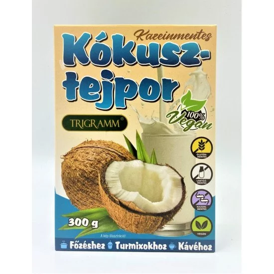 Trigramm kókusztejpor kazeinmentes 300g Trigramm kókusztejpor kazeinmentes 300g