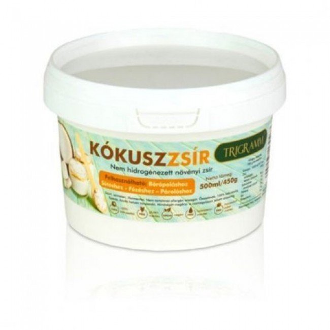 Trigramm kókuszzsír 500ml Trigramm kókuszzsír 500ml