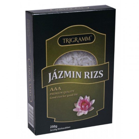 Trigramm rizs jázmin tasakos 2x125g