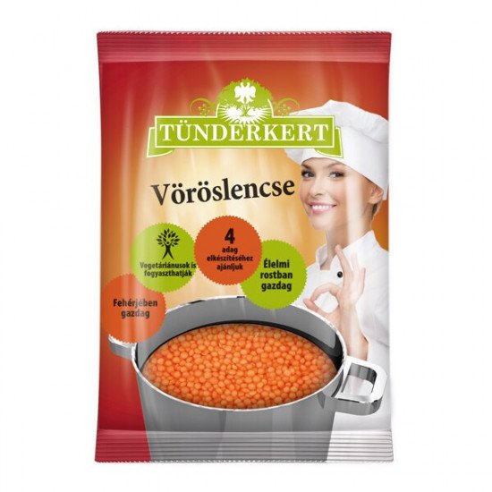 Tündérkert vörös lencse 400 g