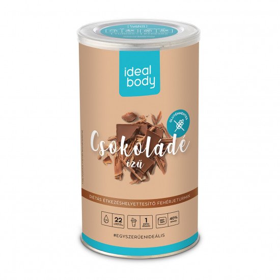 IdealBody étkezéshelyettesítő fehérjeturmix - csokoládé 525g