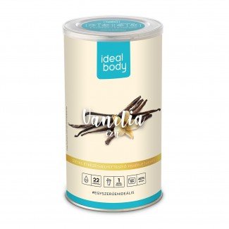 IdealBody étkezéshelyettesítő fehérjeturmix - vanilia 525g IdealBody étkezéshelyettesítő fehérjeturmix - vanilia 525g