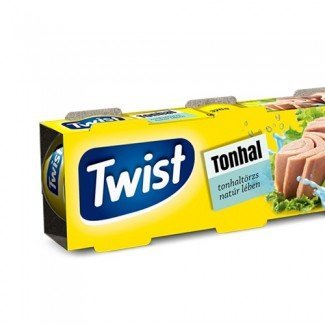 Twist 3+1 tonhaltörzs natúr lében 4X80g 