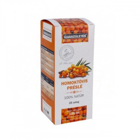 Újjászületés homoktövis préslé 125ml