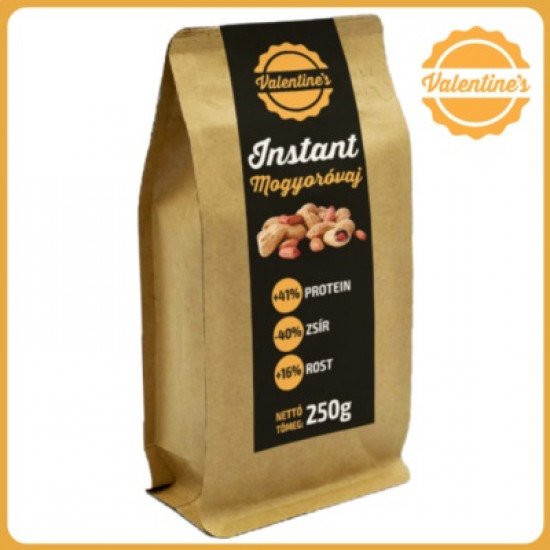 Valentine's mogyoróvaj instant 250g