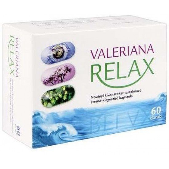 Valeriana relax kapszula 60db