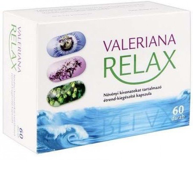 Valeriana relax kapszula 60db