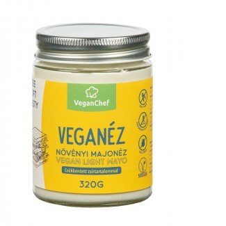 Veganchef veganéz light majonéz üveges 320g