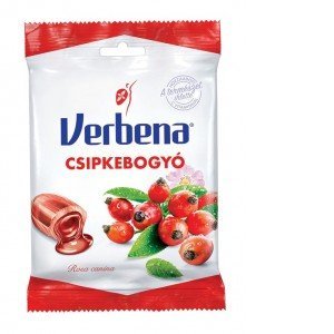 Verbena cukorka csipkebogyó 60g 