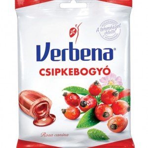 Verbena cukorka csipkebogyó 60g 