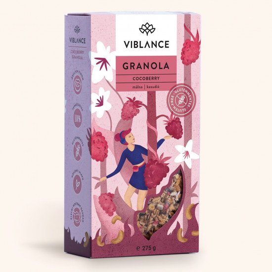 Viblance granola cocoberry 275g