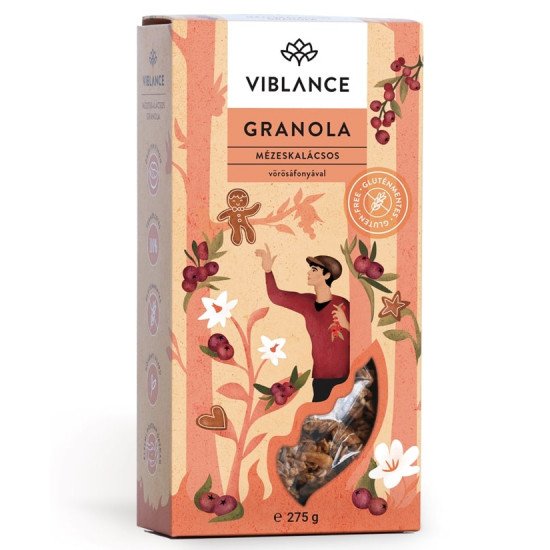 Viblance granola mézeskalácsos 275g